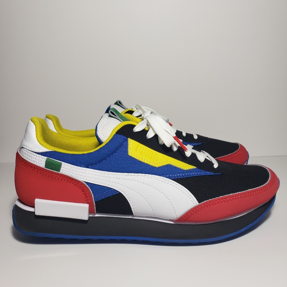 Puma Future Rider Colorize Multicolor 381449-01 Men's Size 10.5, Women's Size 12